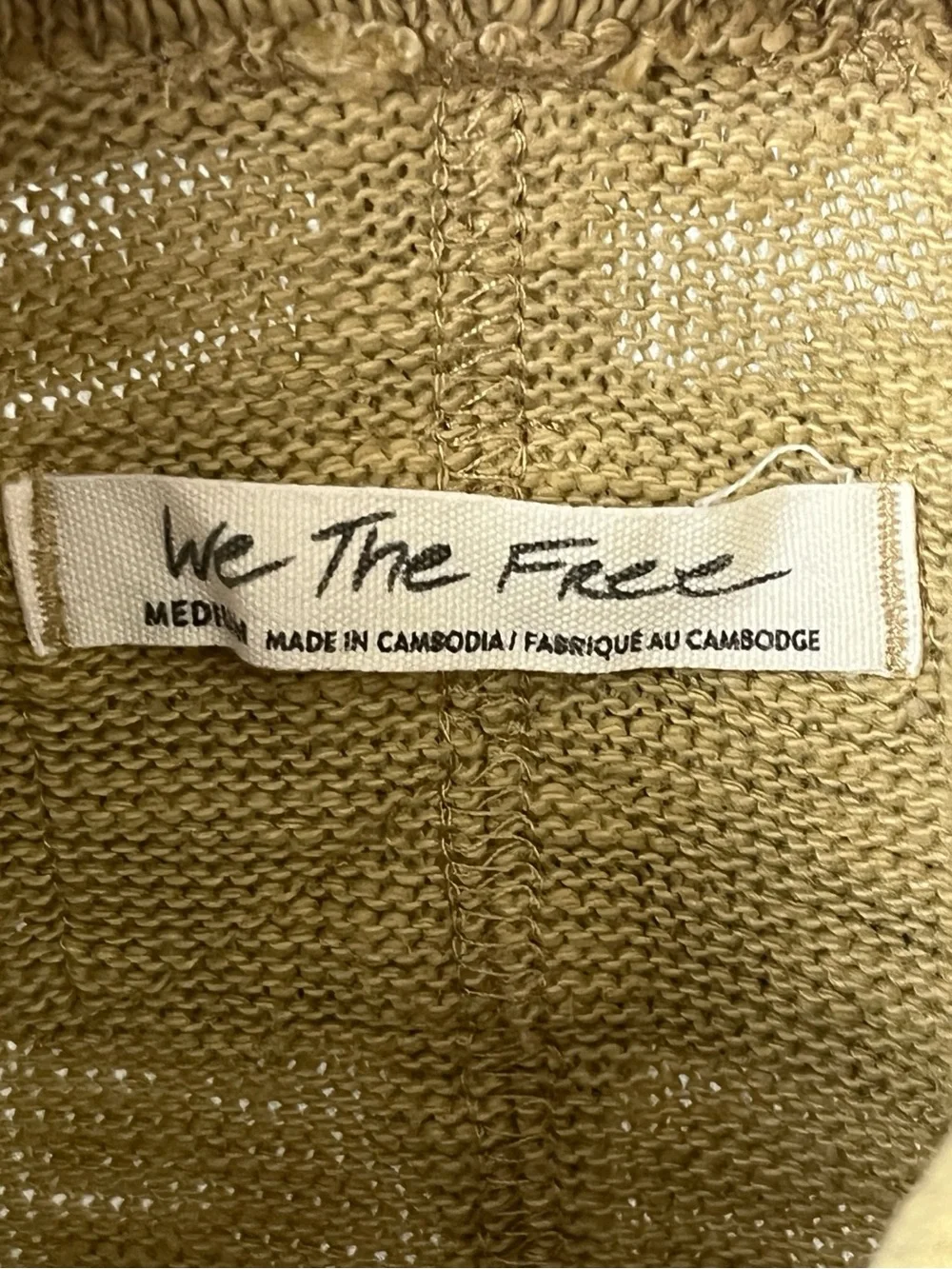 We the Free People Timmy Turtleneck Long Sleeve Oversized Womens Size Medium